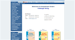 Desktop Screenshot of freiburger-verlag.de
